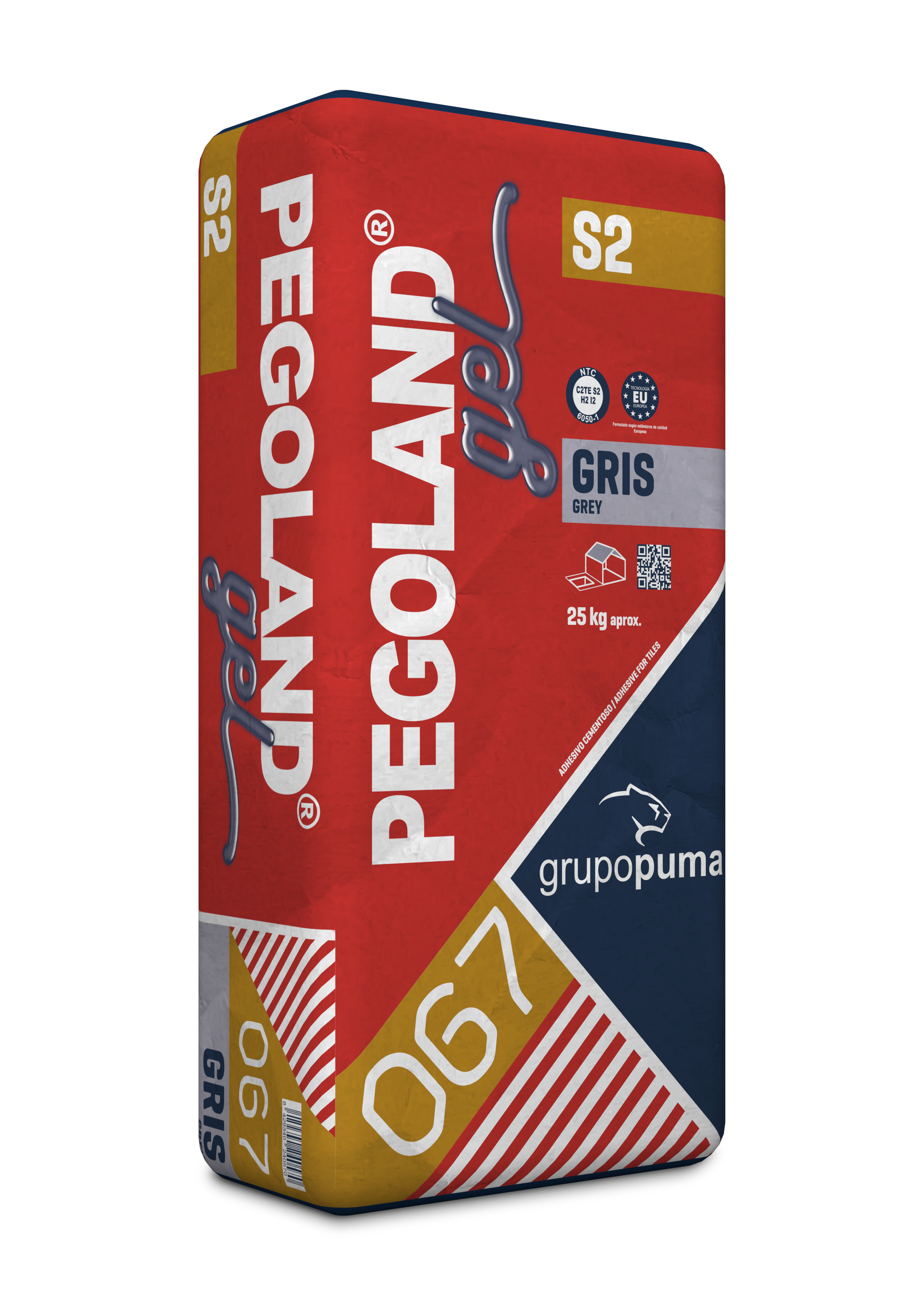 Pegoland Gel S2 Gris 25 KG