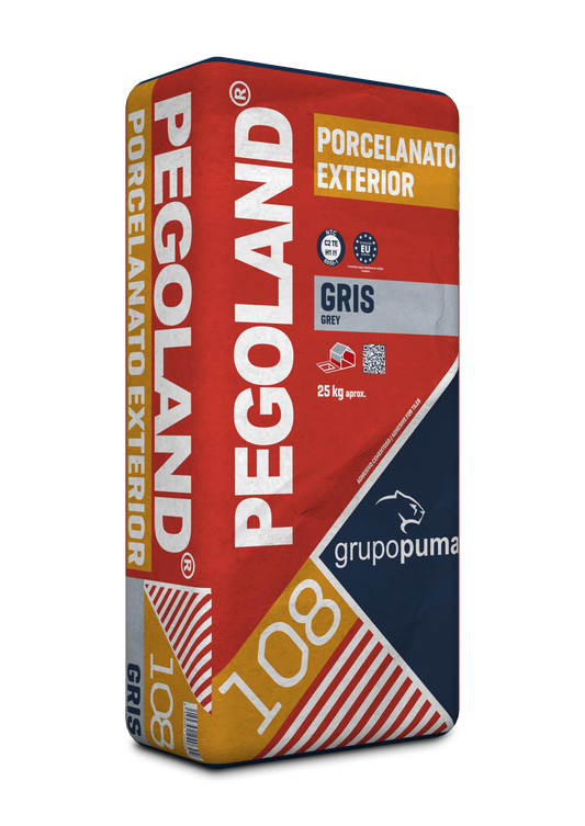 Pegoland Porcelanato  Exterior Gris 25KG