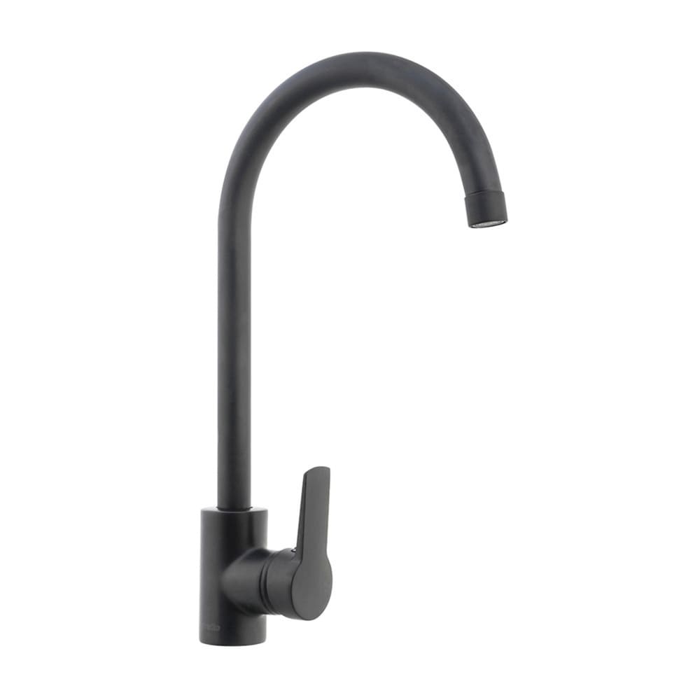 Lavaplatos monocontrol Arezzo Negro Mate