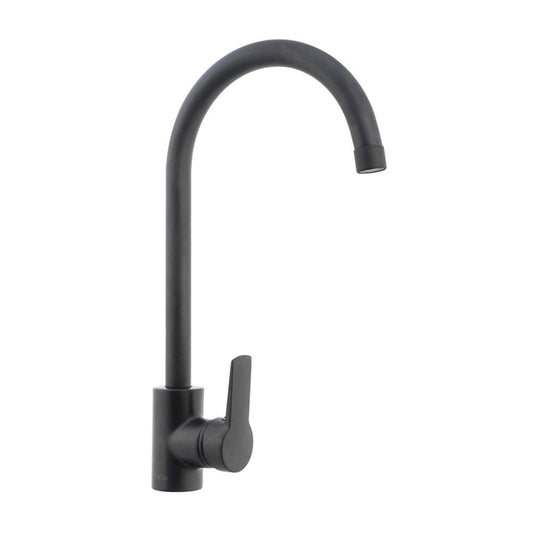 Lavaplatos monocontrol Arezzo Negro Mate