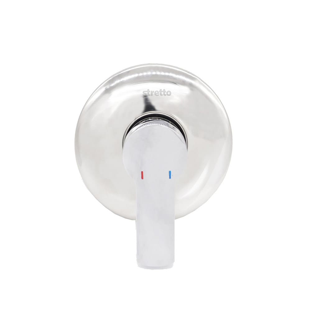 Arezzo single-control shower mixer chrome