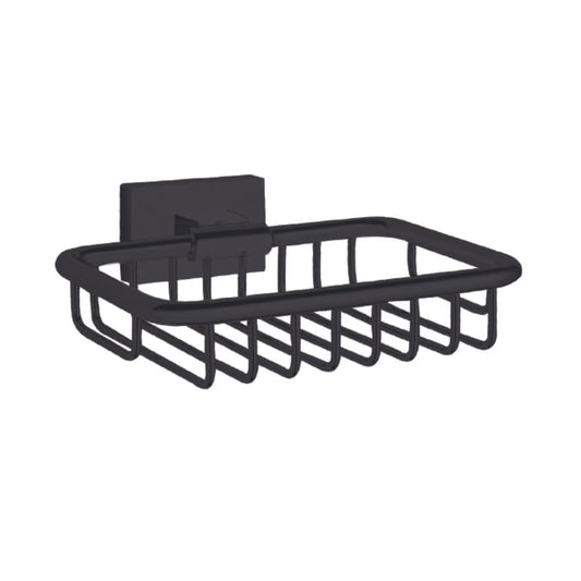 Matte Black Rubo Soap Dish