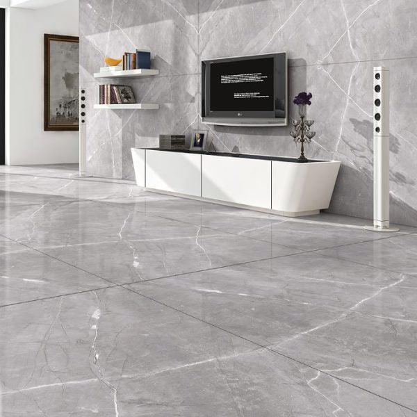 PORCELAIN FLOOR - WALL ARMANI GREY 60X120