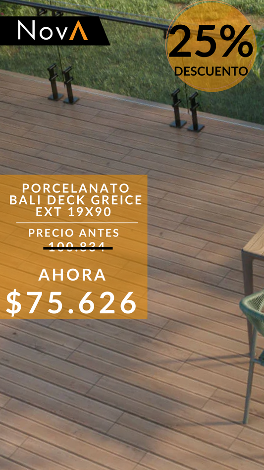 PORCELAIN BALI DECK GREICE EXT 19X90