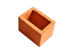 Single wall vertical drilling block quartered