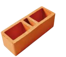 Single wall vertical drilling block half facade
