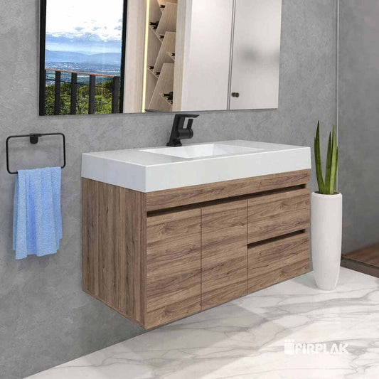 Combo Oslo Washbasin + Vitelli Class Furniture 94X48cm