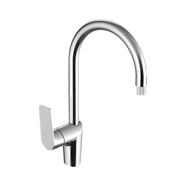 New Cheft Chrome Single-Handle Kitchen Faucet