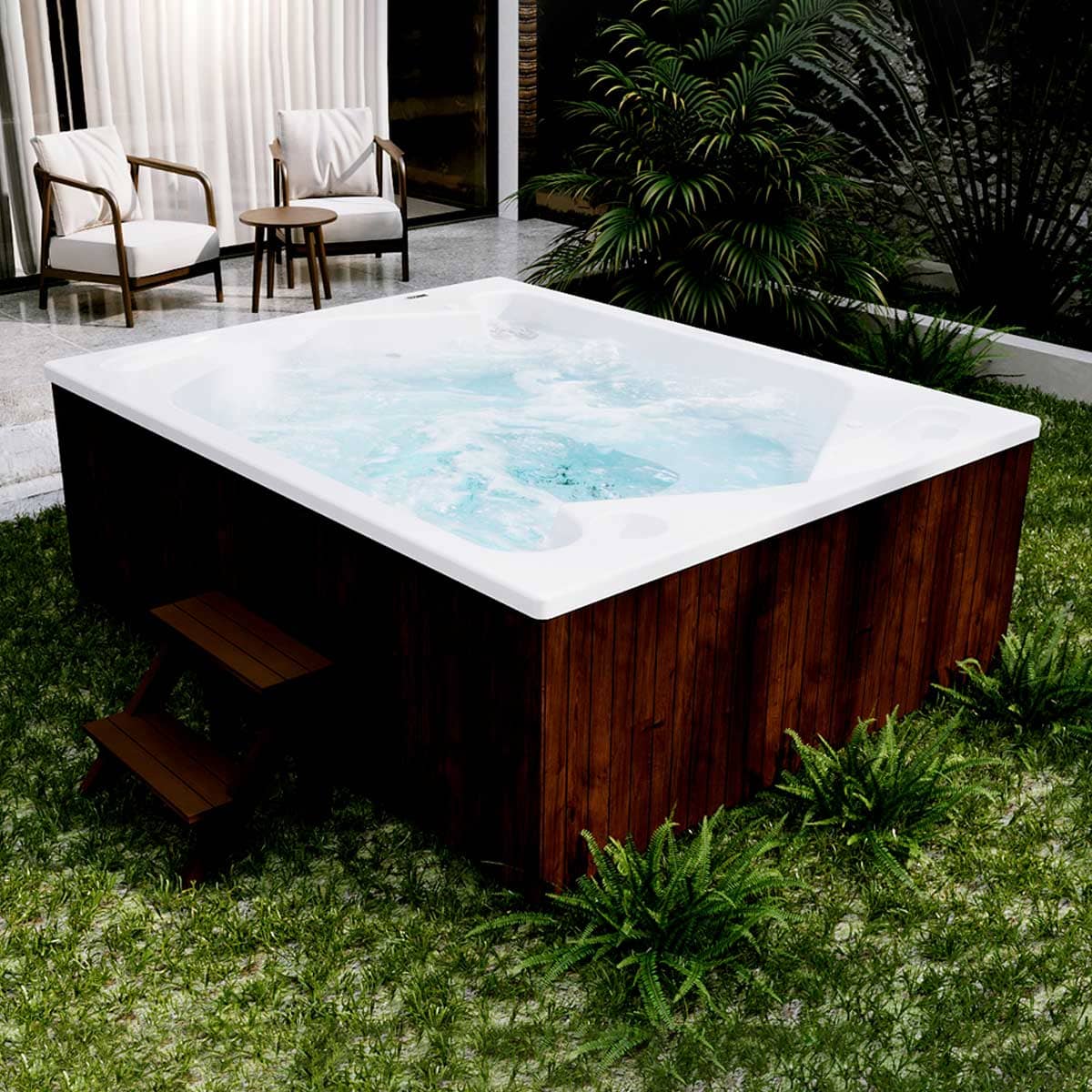 Galapagos Hydromassage Spa / Portable 250 X 200CM