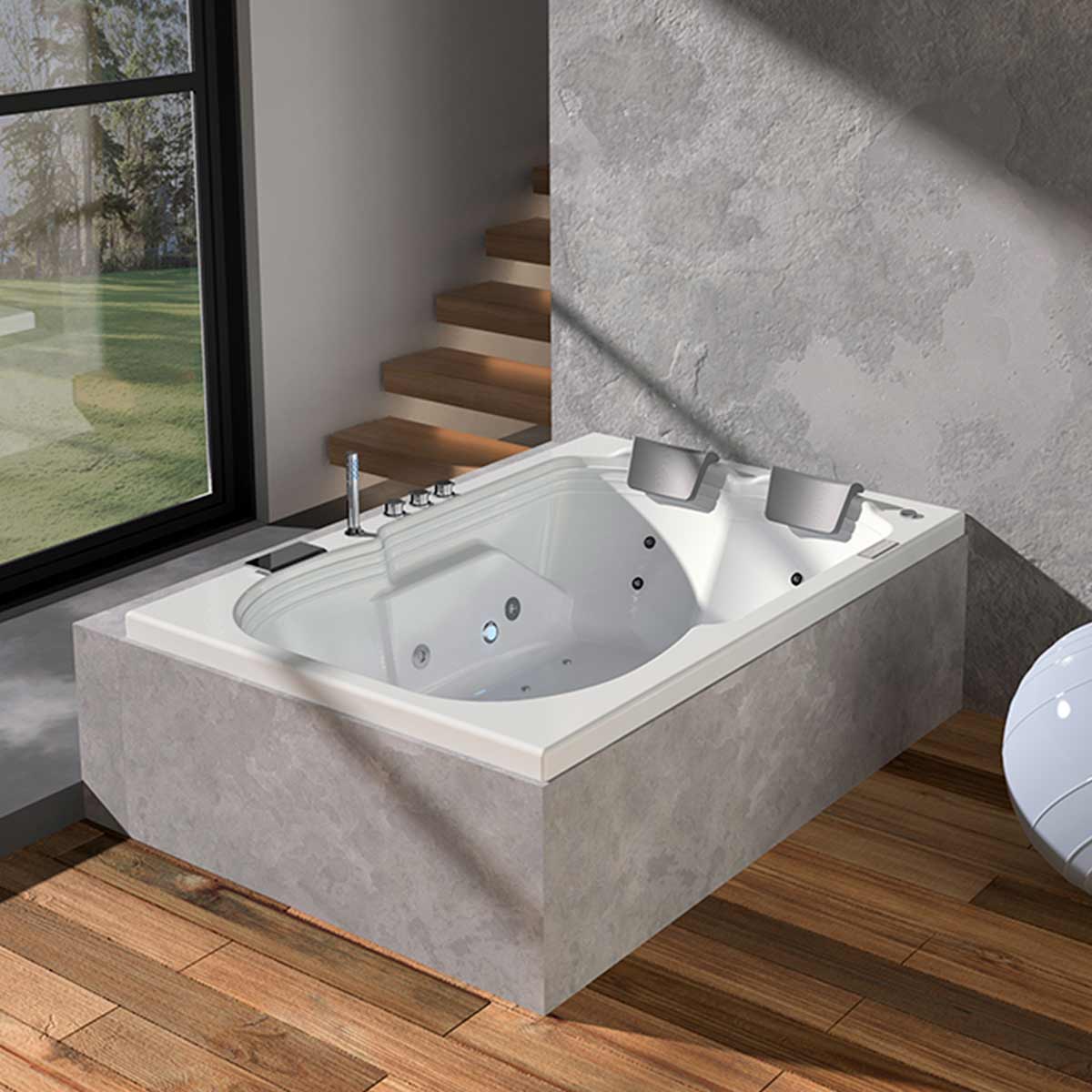 Millenium Hydromassage / Built-in 182X123