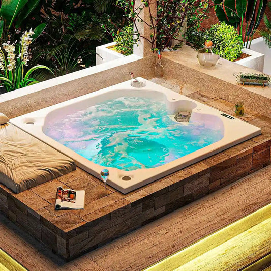 Santorini Hydromassage / Built-in 180 X 180