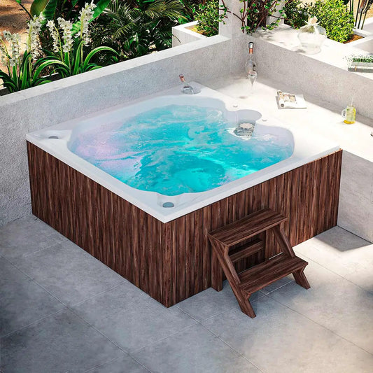 Santorini Spa Hydromassage / Portable 180X180CM