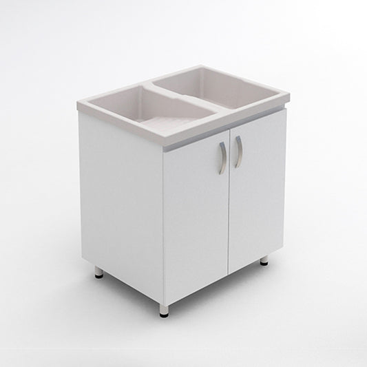 Combo Lavadero Eco + Mueble RH Piso 80x60 CM