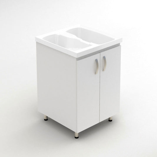 Combo Lavadero Aqua - Mueble RH Piso 60X60CM