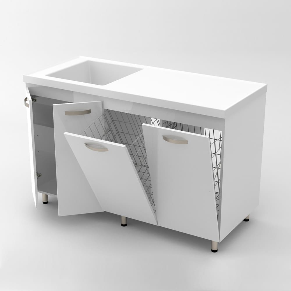 Combo Lavadero Pro + Mueble RH PISO 140X60CM