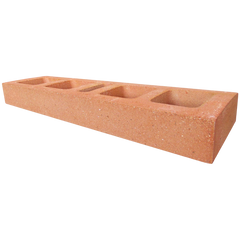 Large terracotta pressed brick