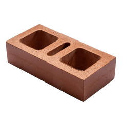 Ladrillo prensado liviano terracota