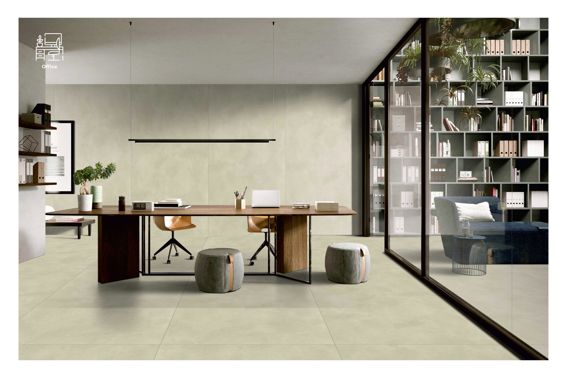 PORCELAIN FLOOR - WALL SIMENTA CLASSIC OFF WHITE 60X120