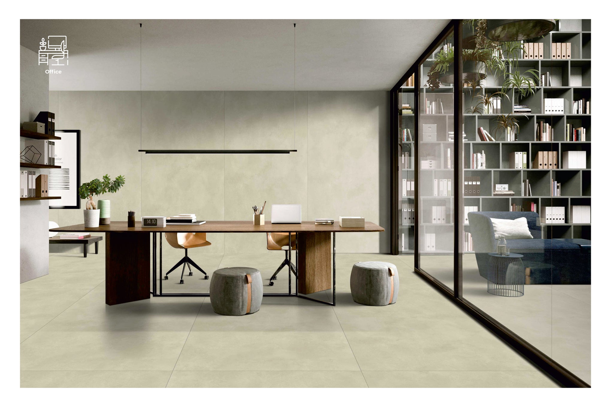 PORCELAIN FLOOR - WALL SIMENTA CLASSIC OFF WHITE 60X120