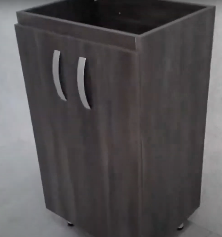 TRENTINO WASHBASIN + BASIC FLOOR FURNITURE 63X48cm 