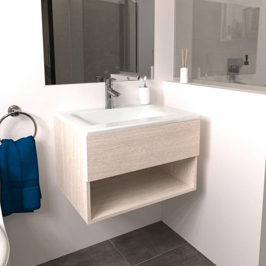 Trentino Sink Combo + Rayo Raised Cabinet 63x48cm