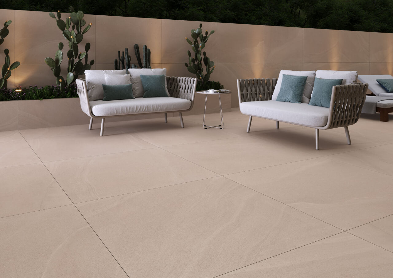 PORCELAIN FLOOR - WALL KHALI GREIGE AC 60X120