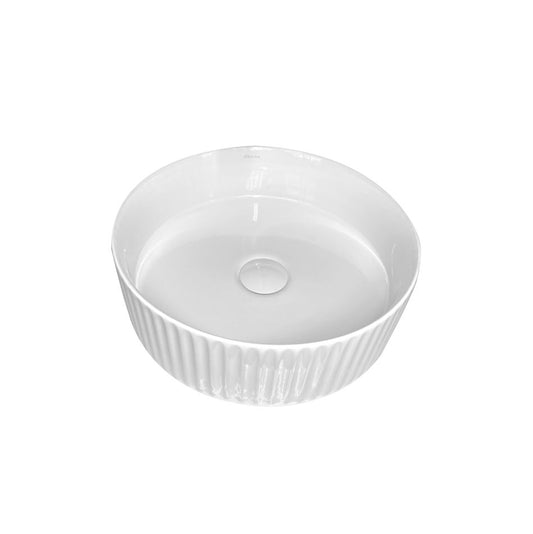 New Tomine White Glossy Texture Ceramic Washbasin Tomine