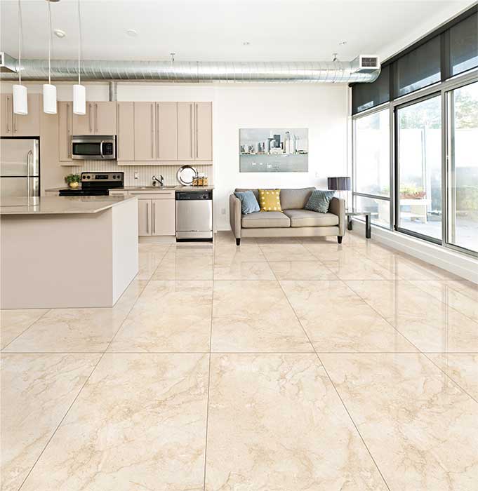 PORCELAIN FLOOR - WALL CARAL CREAM 60X120