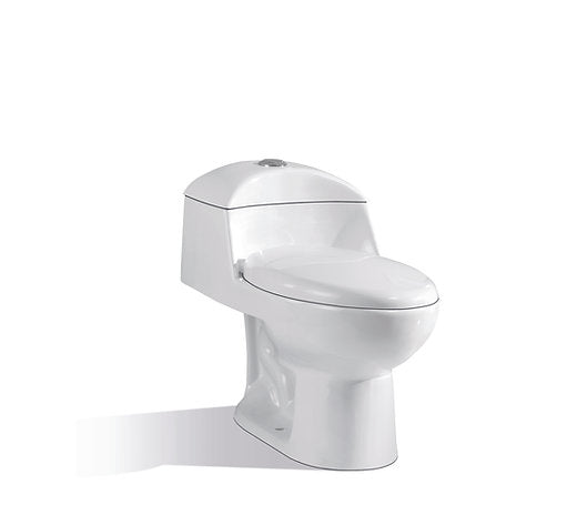 One piece Alongado Hebe toilet
