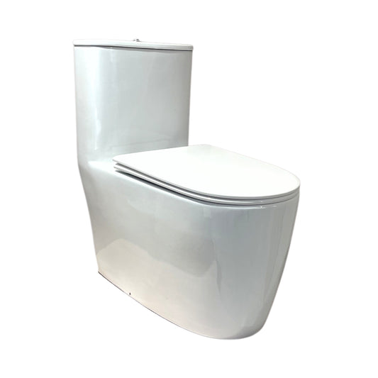 Laum One Piece Dual Flush Toilet